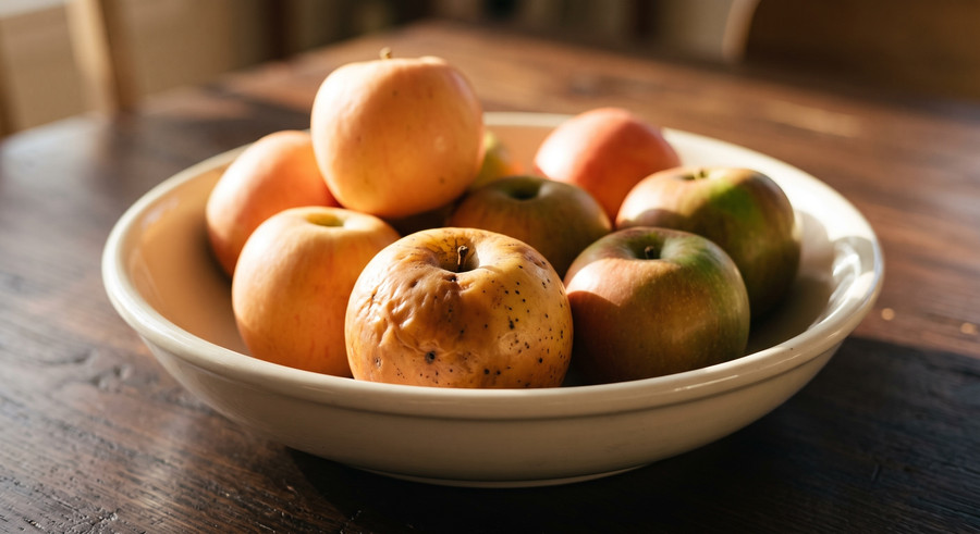 One piece of fruit past its best, in a bowl of good ones. A senescent cell will not leave, and it spoils what is around it.