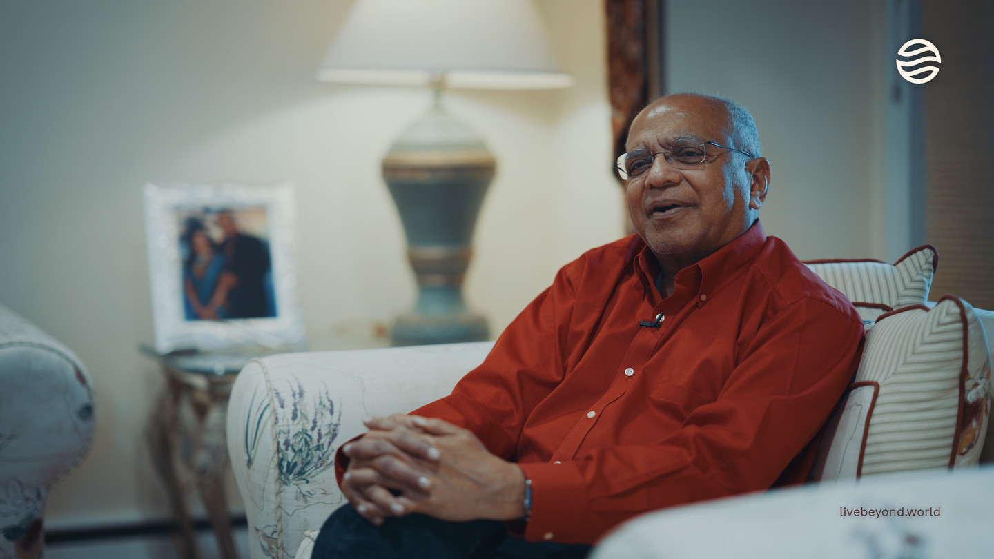 Srikumar Rao at home, Long Island, June 2024. He agreed to the interview with a warning: I’m not a longevity guy.
