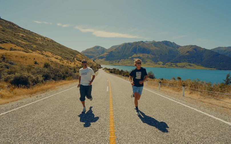 Running the open road, New Zealand