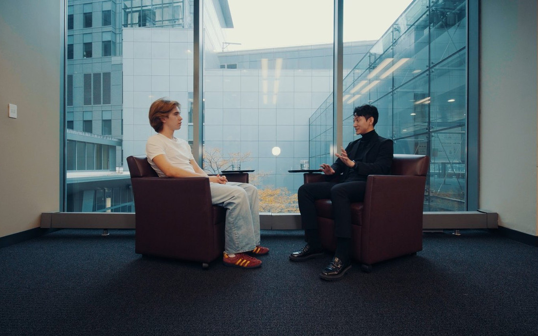 Alek interviewing at Harvard